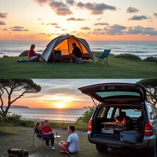 당신의 '취향 저격' 캠핑 존은? 데크, 차박, 카라반 완벽 비교!