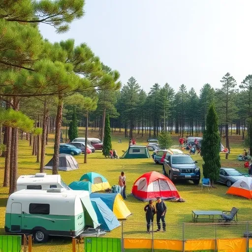 몽산포 청솔캠핑장 주변 즐길 거리: 먹거리와 서해 일몰, 그리고 추가 활동