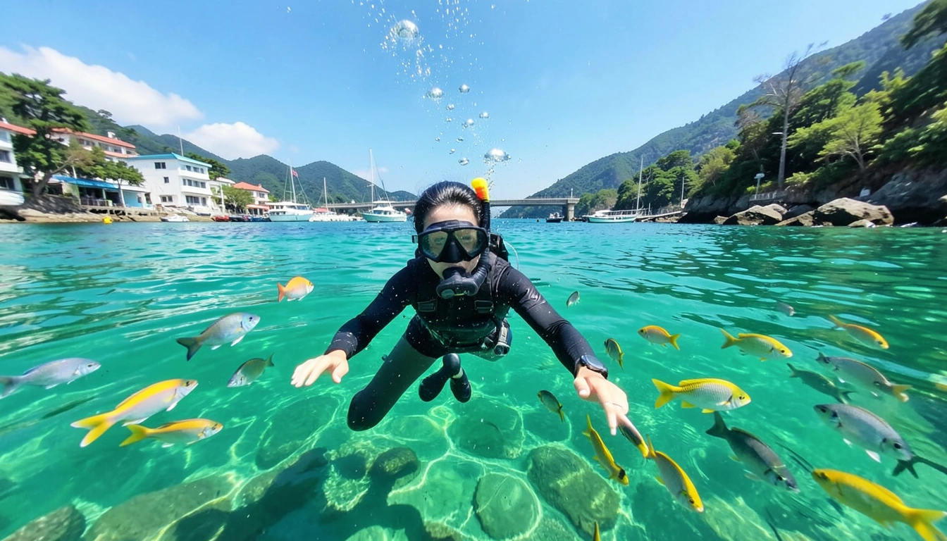 2. 진정한 꿀팁: 장호항 스노우쿨링 스팟 & 안전 수칙