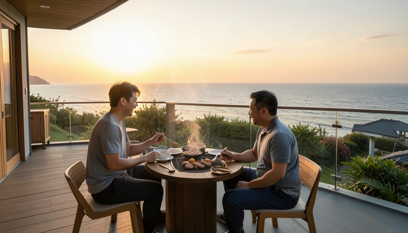 오션뷰와 독립 바베큐: 사랑해펜션의 핵심 매력 분석