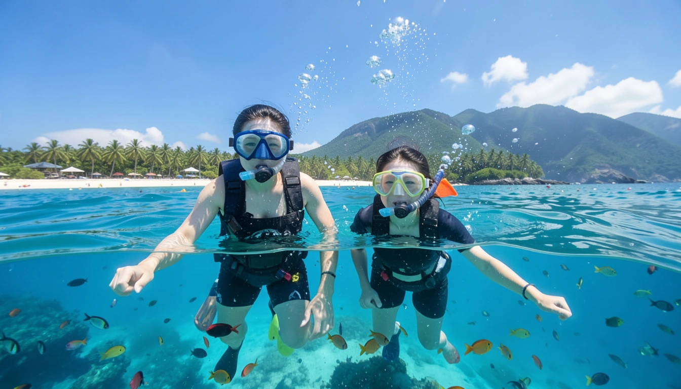 물 속 세상을 만나는 명당, 용화 스노쿨링 포인트