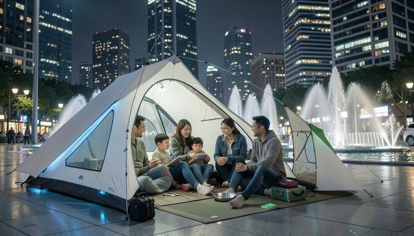 도시캠핑대전, 미래를 엿보다: 2025 트렌드와 지속 가능한 캠핑