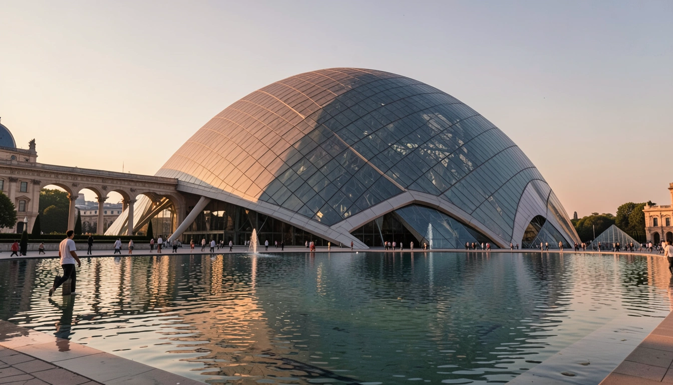 건축 미학과 전시품, 루브르 아부다비 핵심 관람 동선 최적화