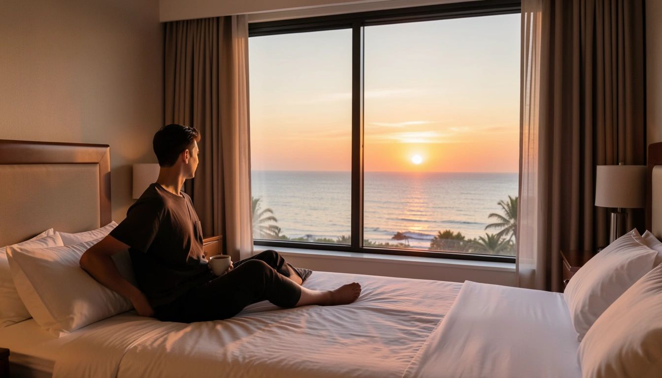 2. 객실에서 '눕일출' 성공! 뷰 맛집 일출 숙소 고르는 현실적인 팁